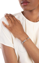 Zilveren 'Maison de l'Amour' armband