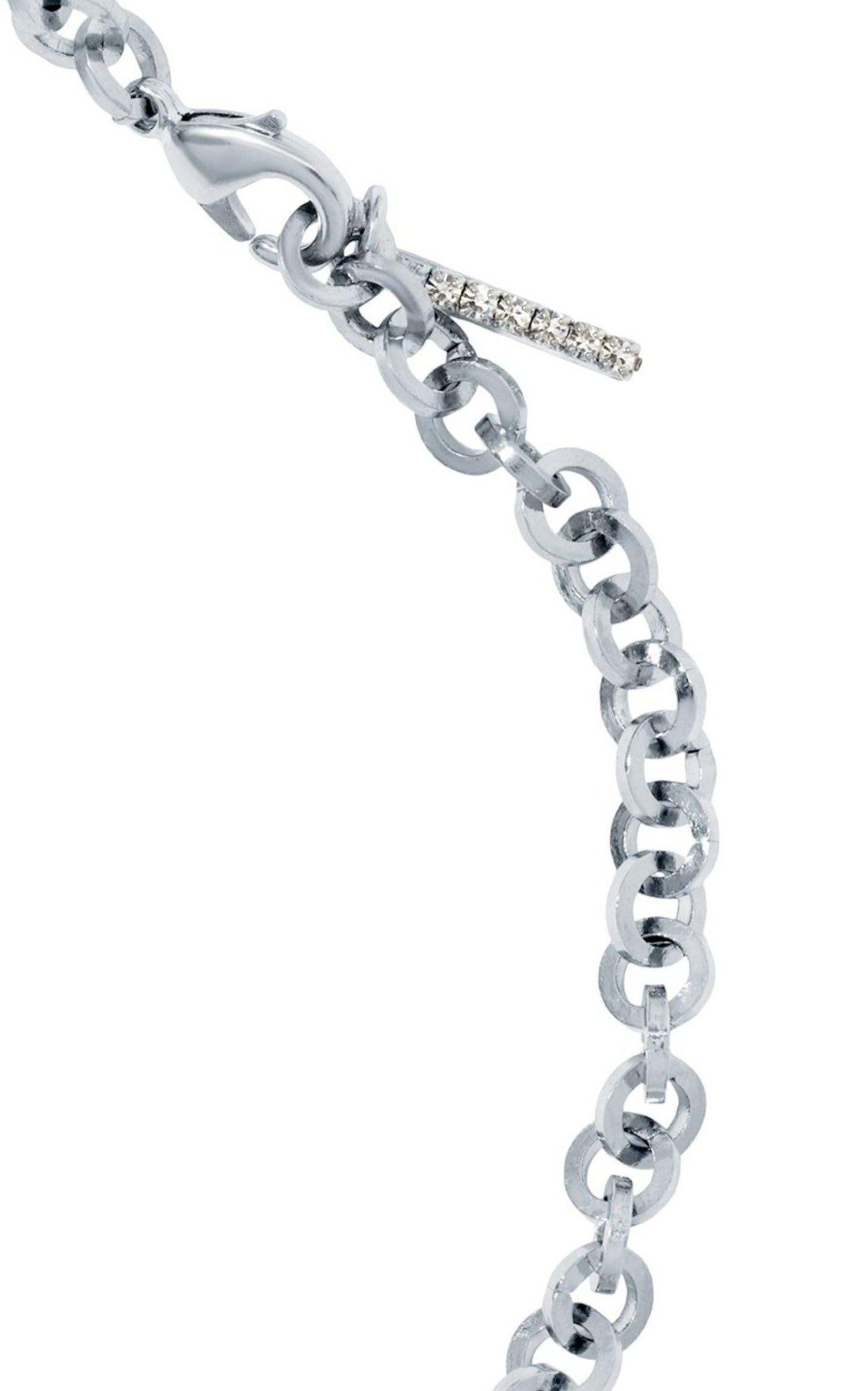 Crystal-Layered Choker Halsband