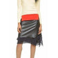  Cedric CharlierBlack Layered Skirt - Runway Catalog
