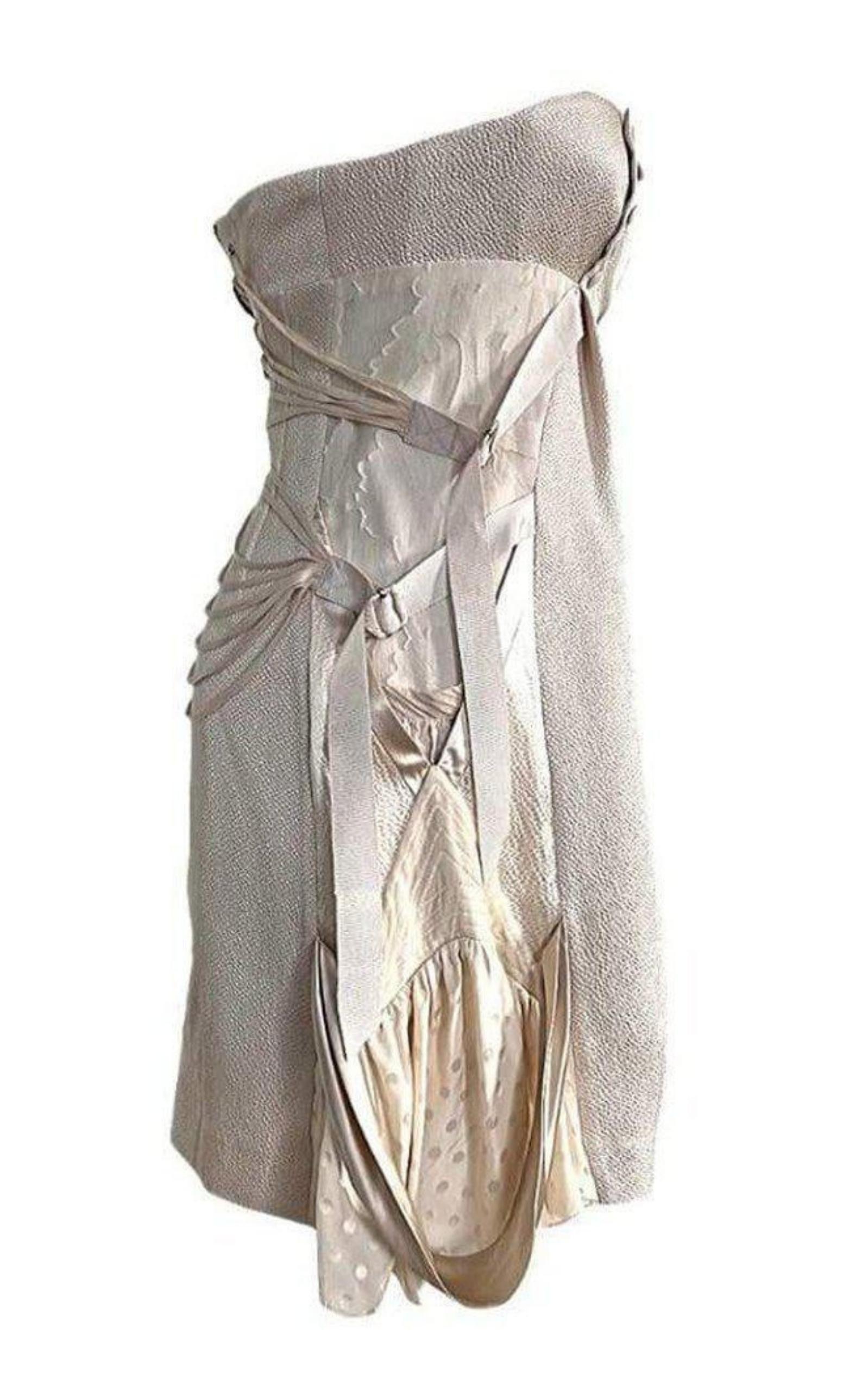  BCBGMAXAZRIARunway Silk Blend Dress - Runway Catalog
