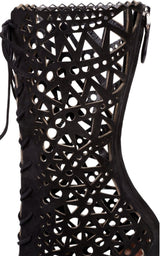 Mid Calf Stiletto Boots Alaïa