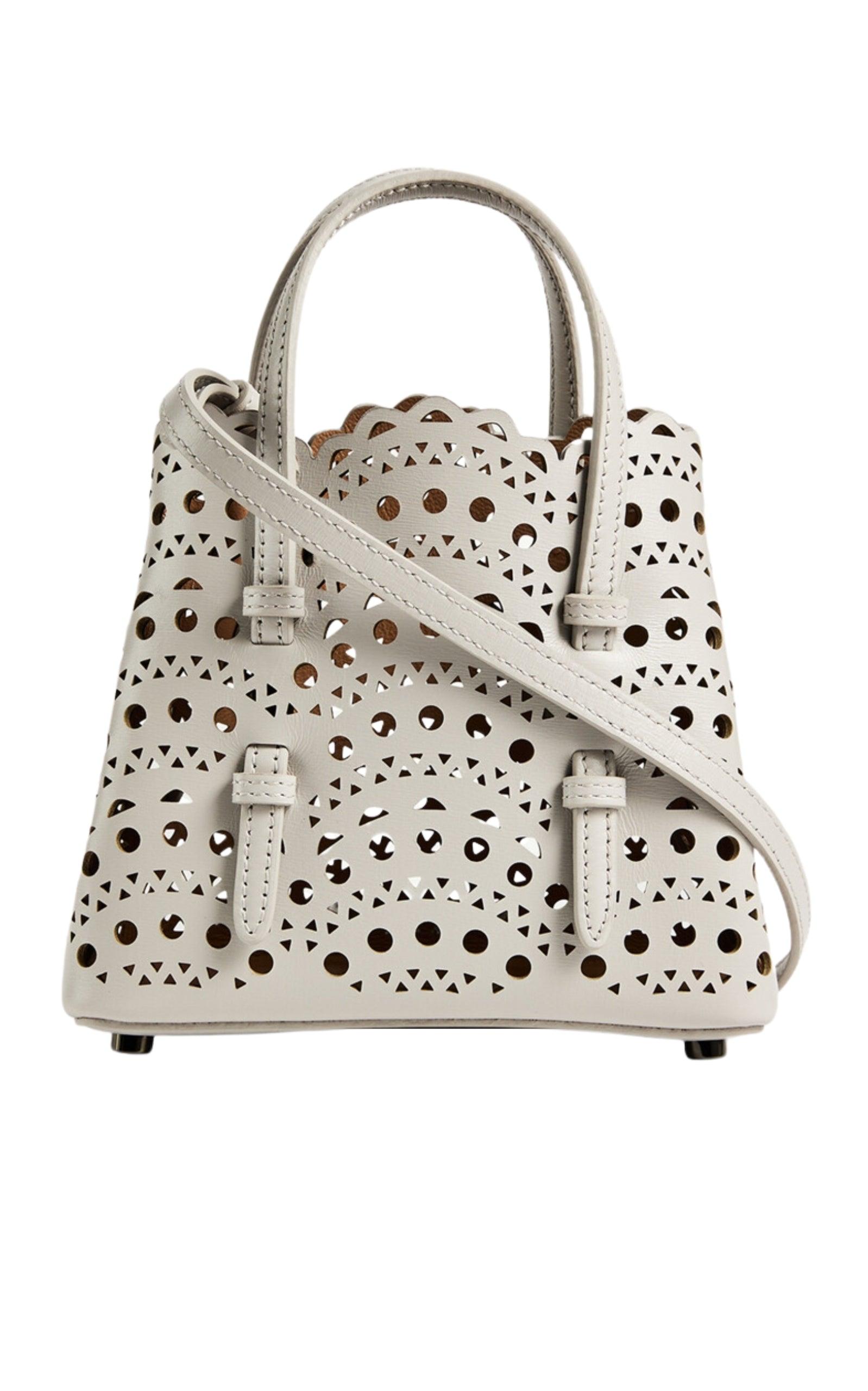 Alaïa Mina 16 Leather Tote Bag - Runway Catalog