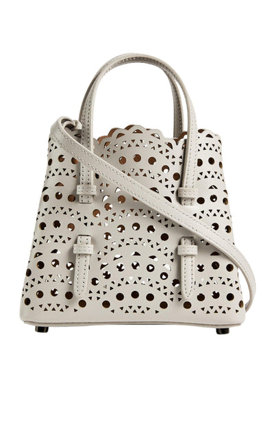 Alaïa Mina 16 Leather Tote Bag - Runway Catalog