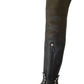 Over Knee Studded Flat Boots Alaïa