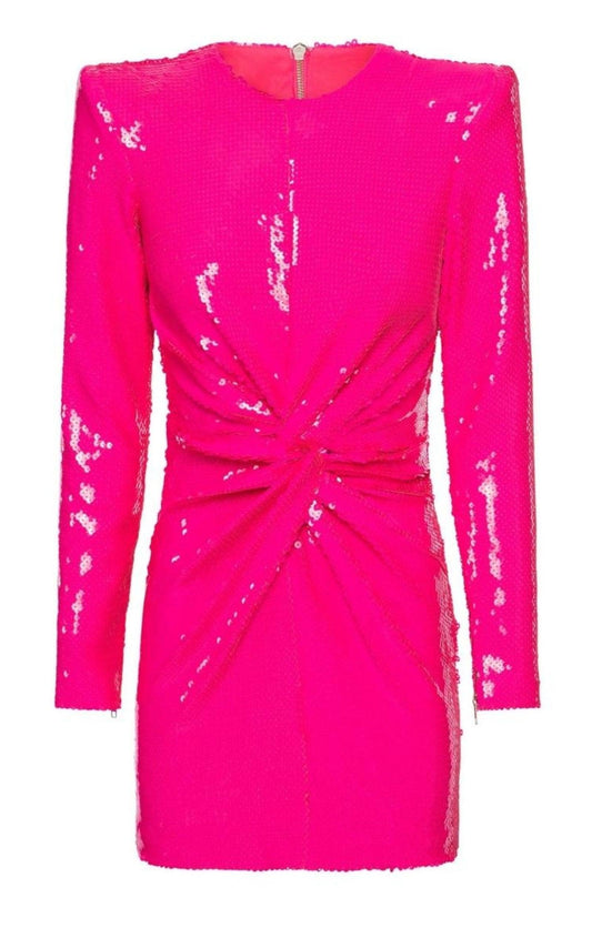 Jade Sequin-embellished Structured Mini Dress Alex Perry