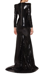 Sequinned Lane Gown Alex Perry