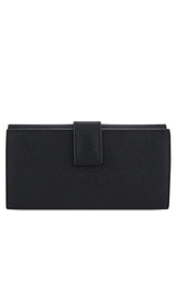 Continental Scull Leather Wallet Alexander McQueen