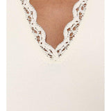 Lace-details Peplum Top Alexander McQueen