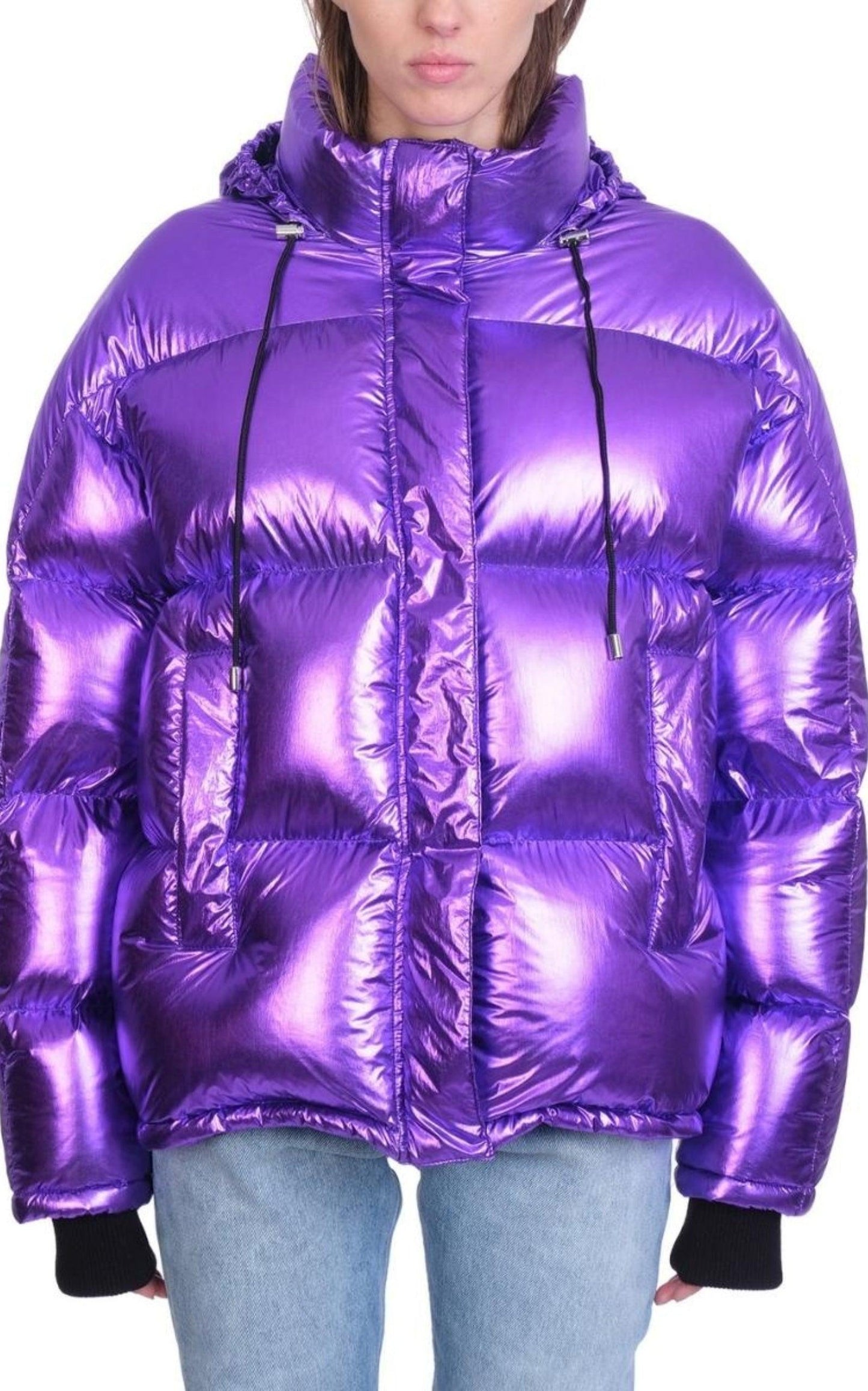 Viola Polyester Puffer Jacket Alexandre Vauthier