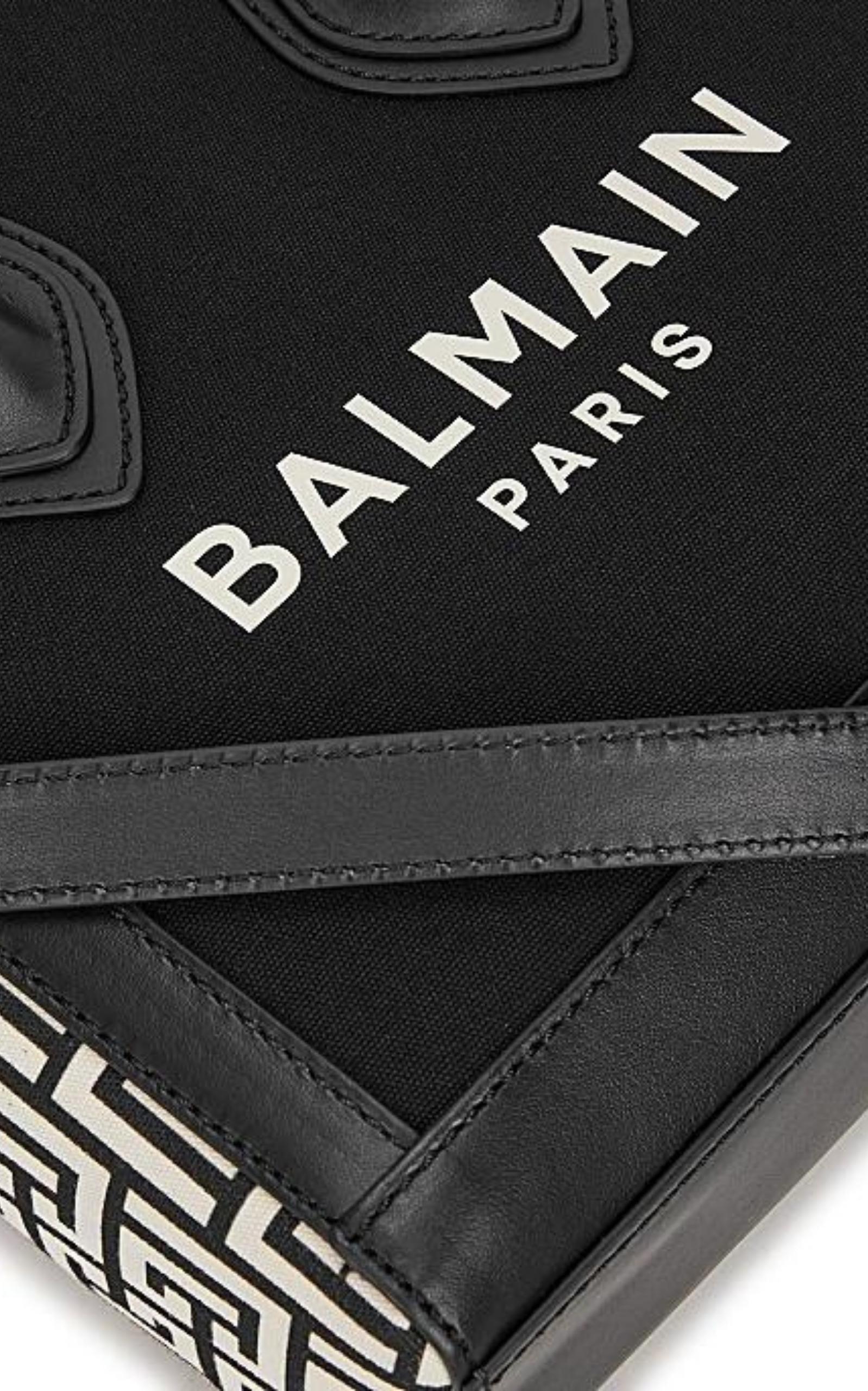 B-Army 24 Panelled Canvas Tote Balmain