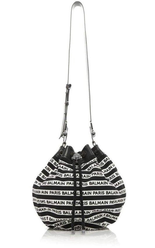 Canvas Bucket Large Bag Balmain