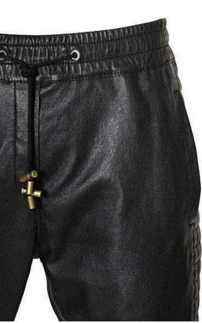 Leather Trouser Pants Balmain