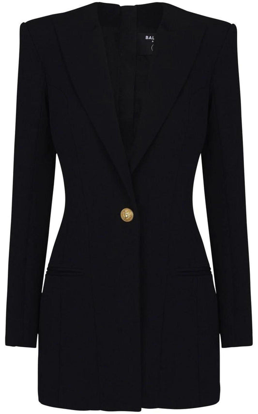 Single-breasted Blazer Dress Balmain