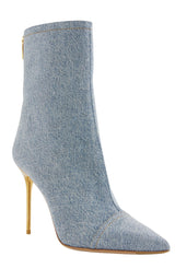 Skye Denim Ankle Boots Balmain