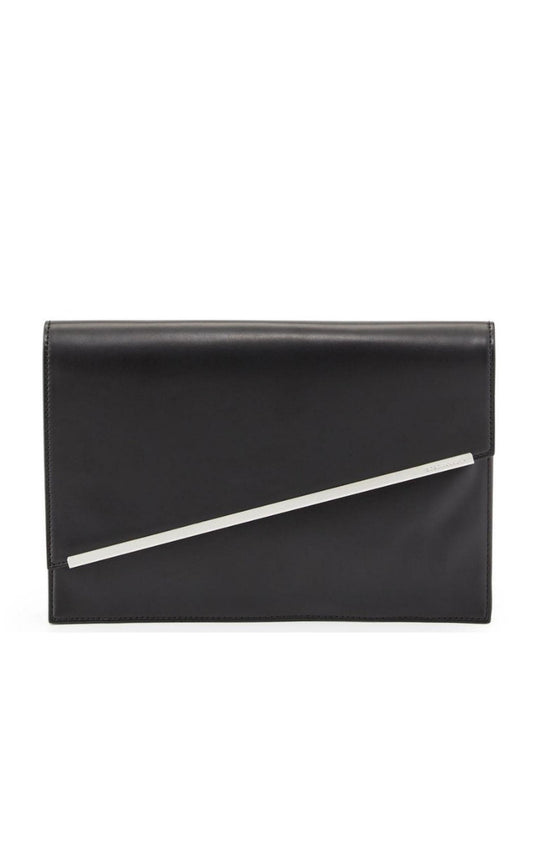 Asymmetric Envelope Clutch Bag BCBGMAXAZRIA