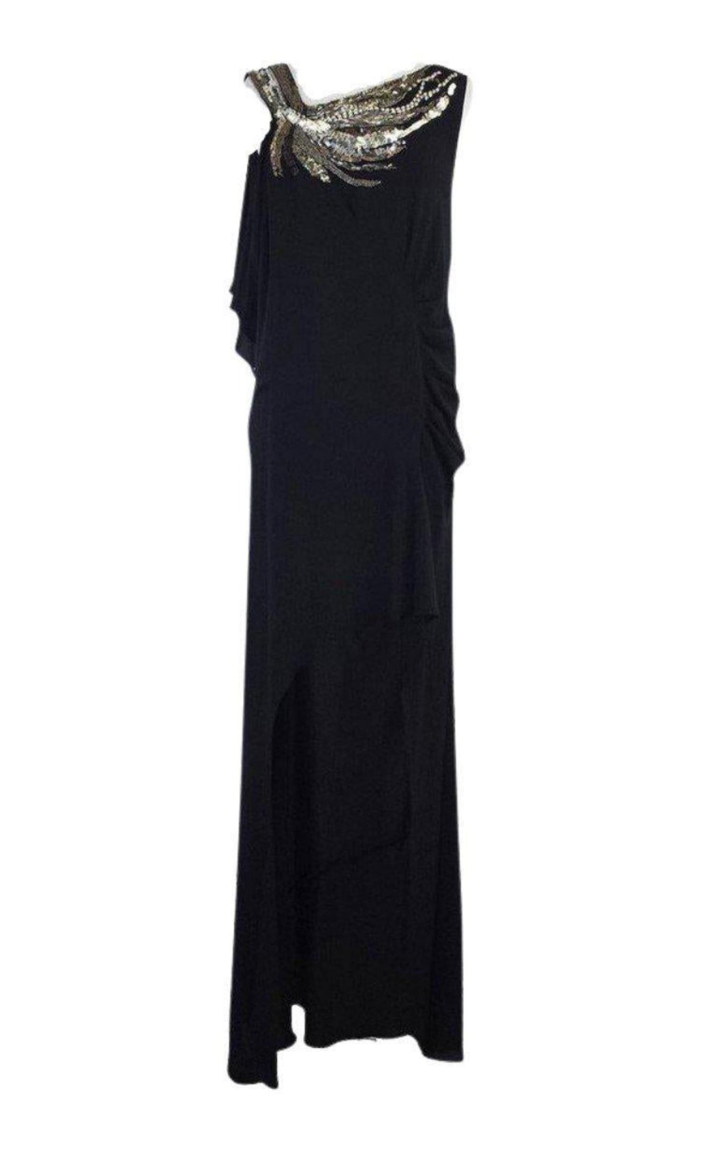 Beaded High Low Gown BCBGMAXAZRIA