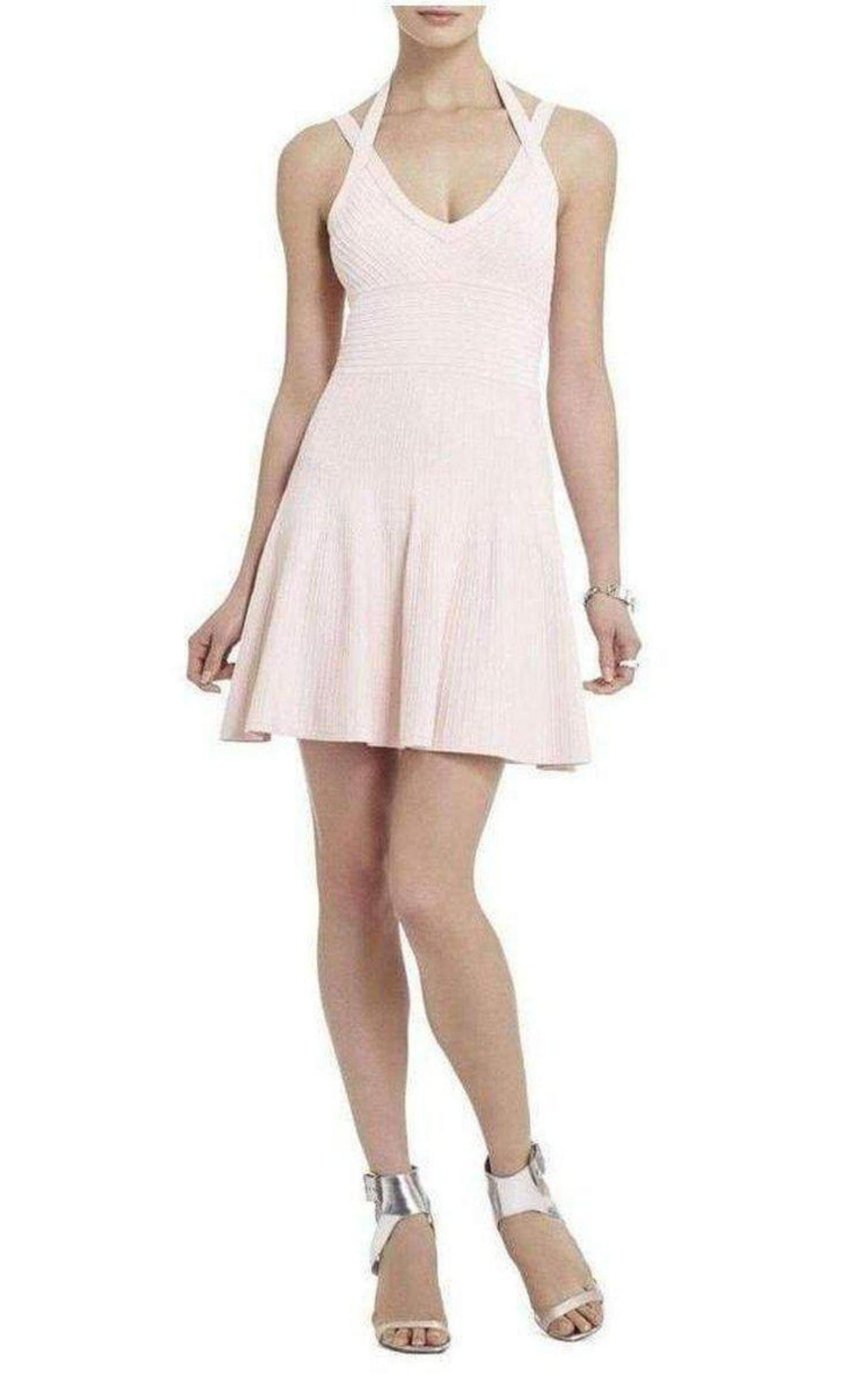 Elizabeth Ottoman Stitched Dress BCBGMAXAZRIA