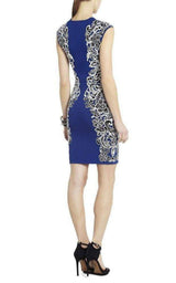 Ellena Jacquard Lace Dress BCBGMAXAZRIA