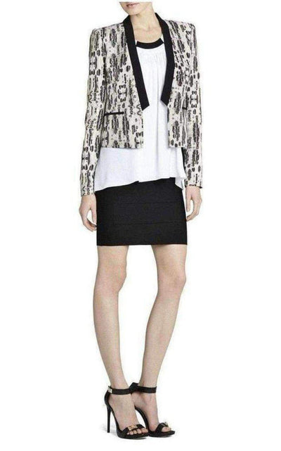 Guy Printed Jacket BCBGMAXAZRIA