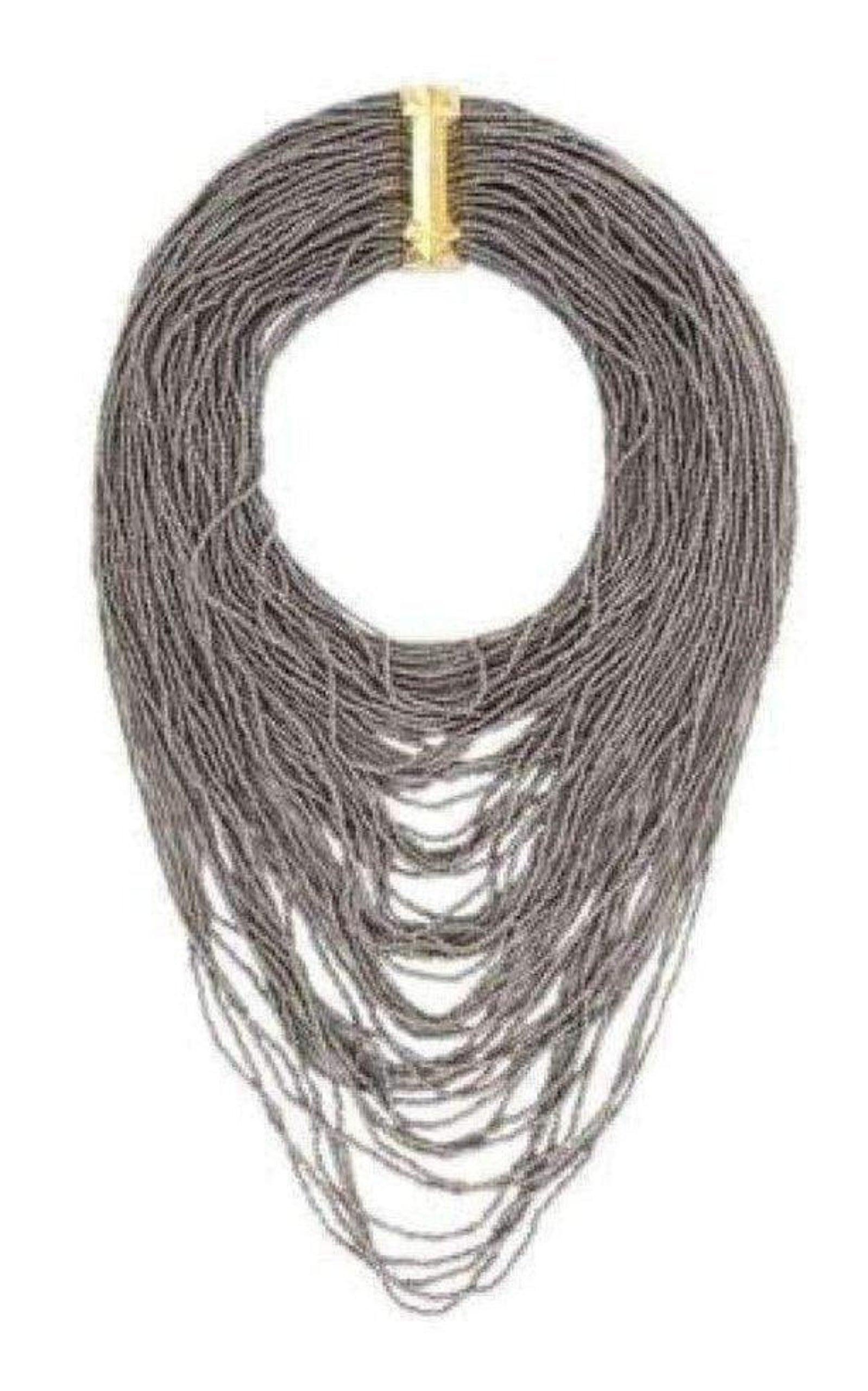 Hematit Seed Bead Necklace BCBGMAXAZRIA