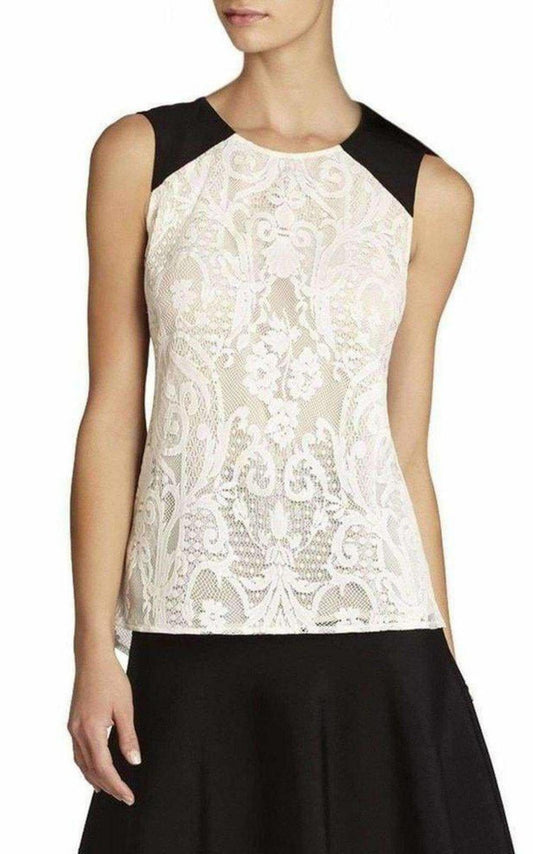 Kaley Sleeveless Lace Top BCBGMAXAZRIA