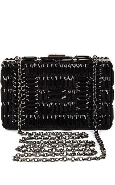 Lexi Large Beaded Box Clutch BCBGMAXAZRIA