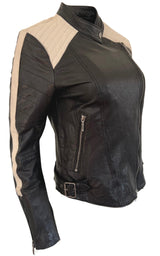 Moto Leather Jacket BCBGMAXAZRIA