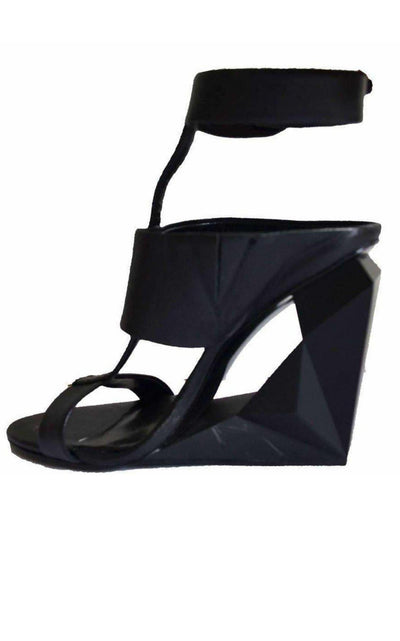 Noella Cutout Wedge Sandal BCBGMAXAZRIA