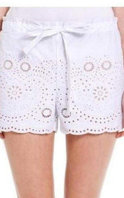 Pash Drawstring Lace Shorts BCBGMAXAZRIA