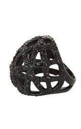 Pave Cage Ring BCBGMAXAZRIA