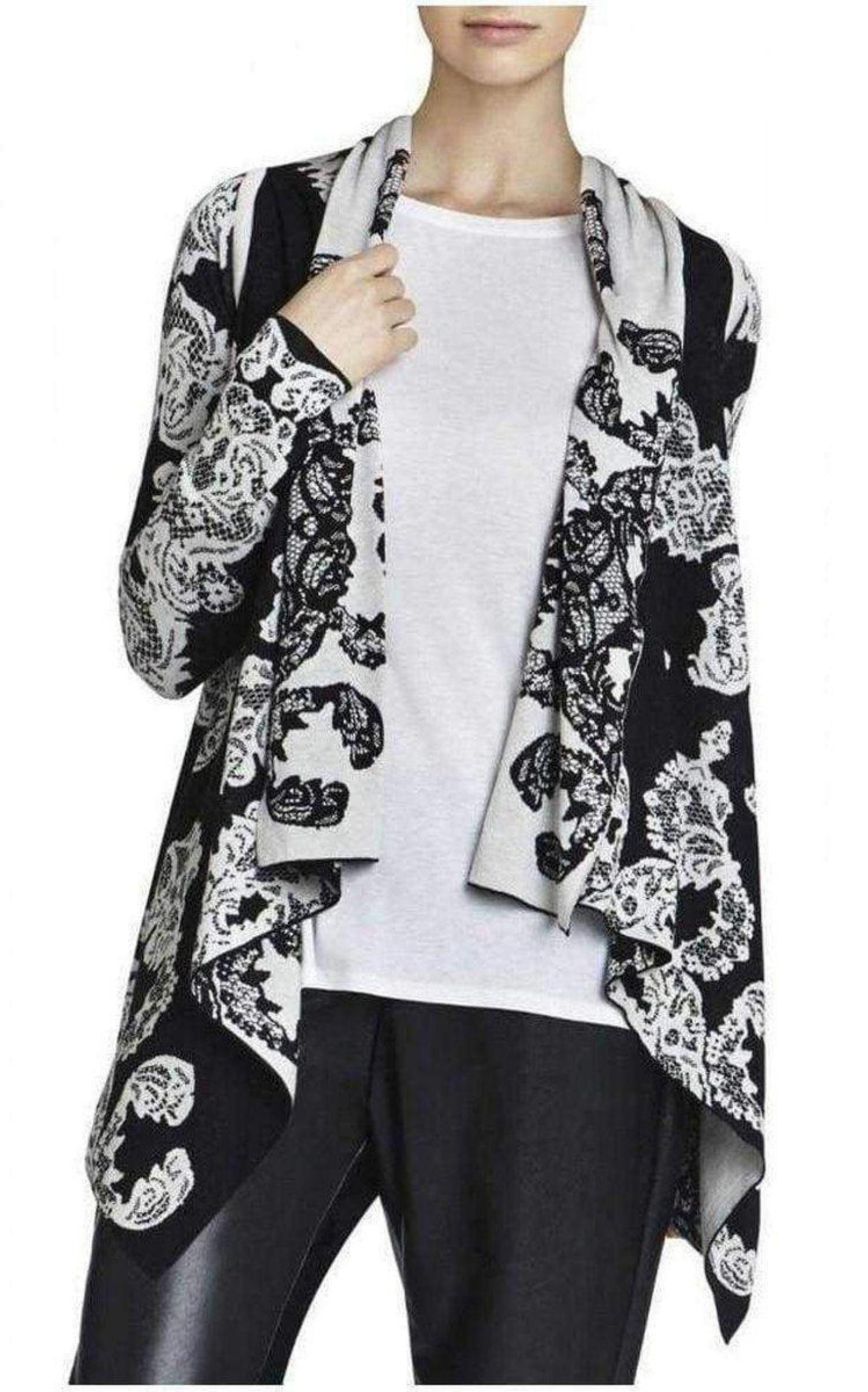 Ruba Lace Jacquard Cardi-Wrap BCBGMAXAZRIA