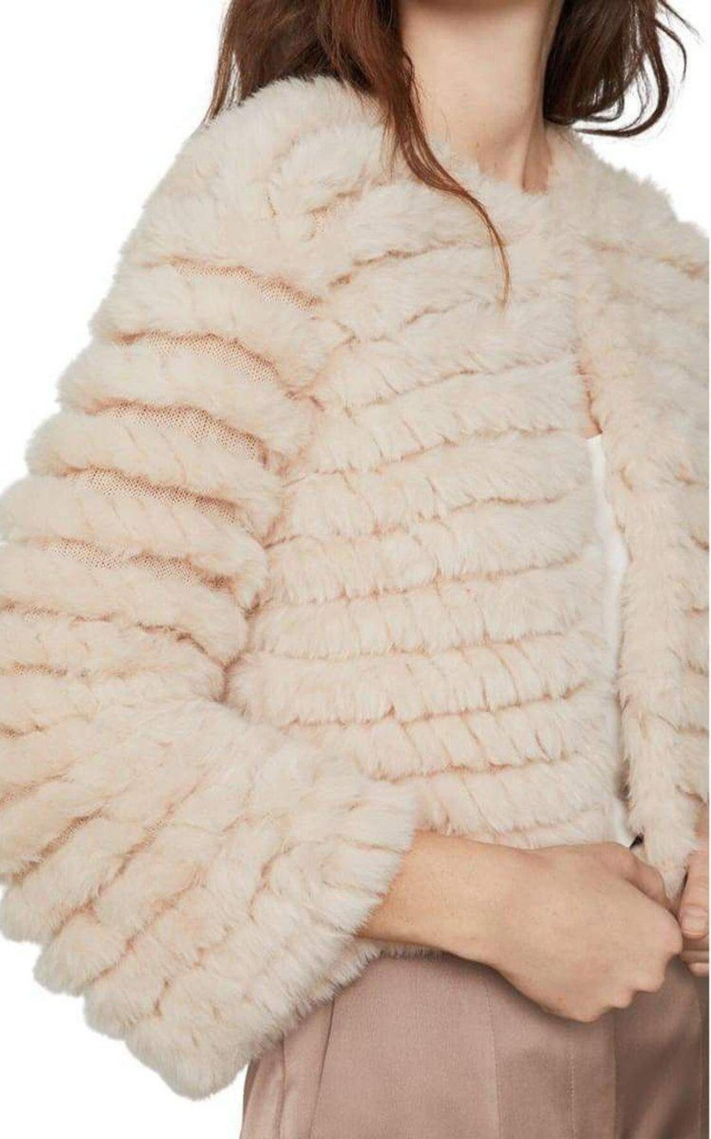 Sophiana Faux Fur Jacket BCBGMAXAZRIA