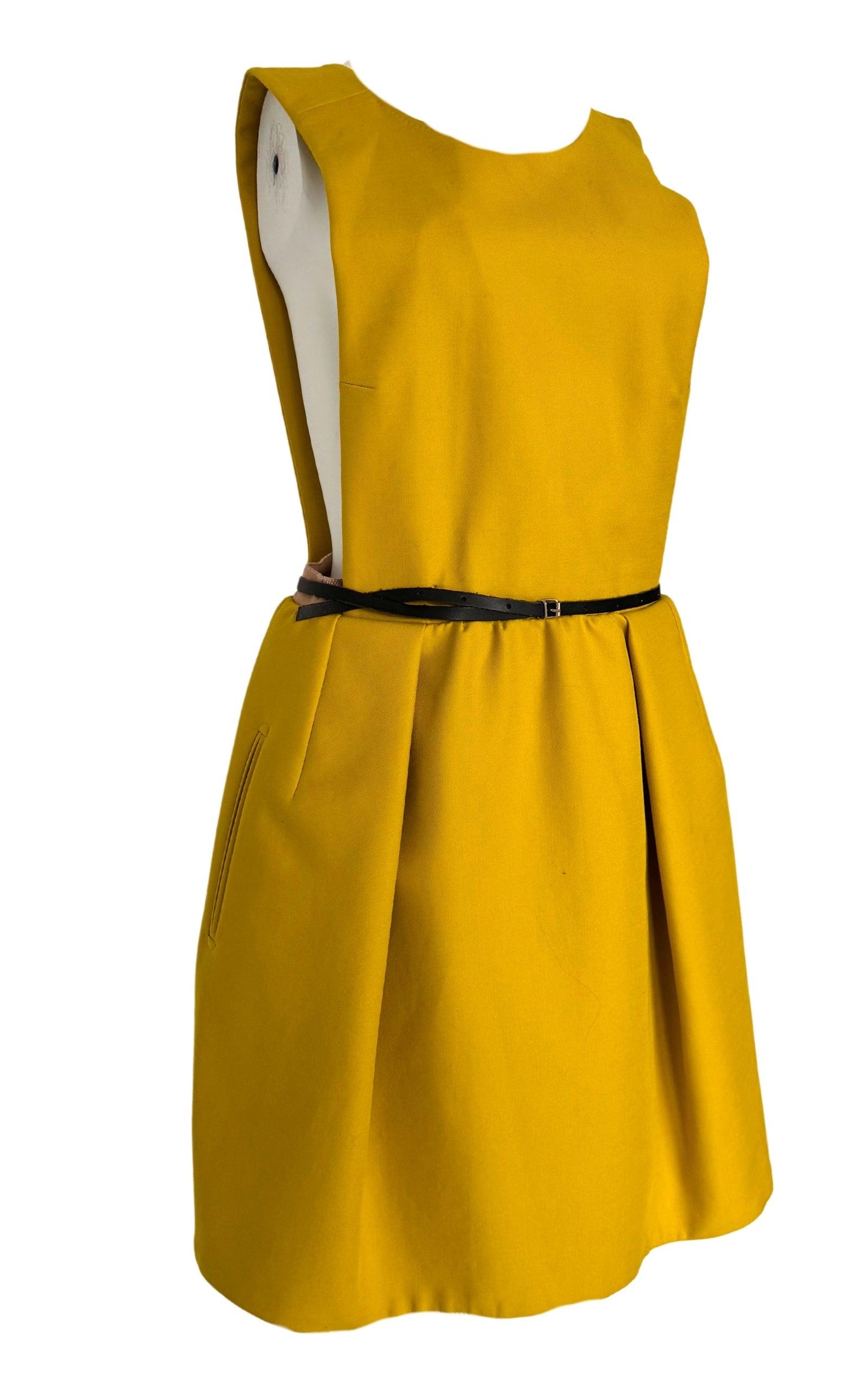 Carven Open Back Pinafore Dress - Runway Catalog