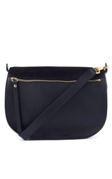 Kurtis Black Leather and Suede Bag Chloe