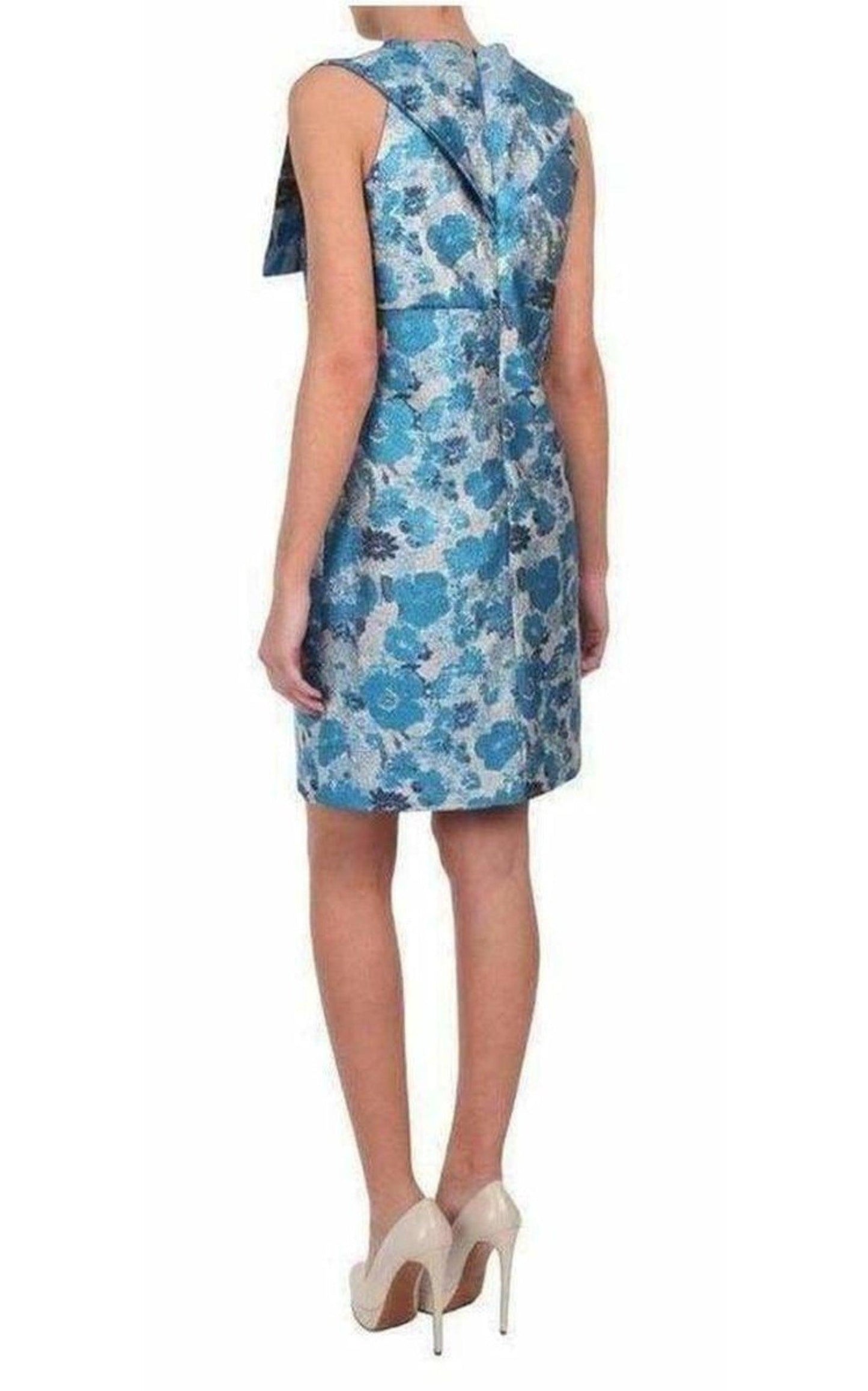 Silk Brocade Organza Dress Christopher Kane