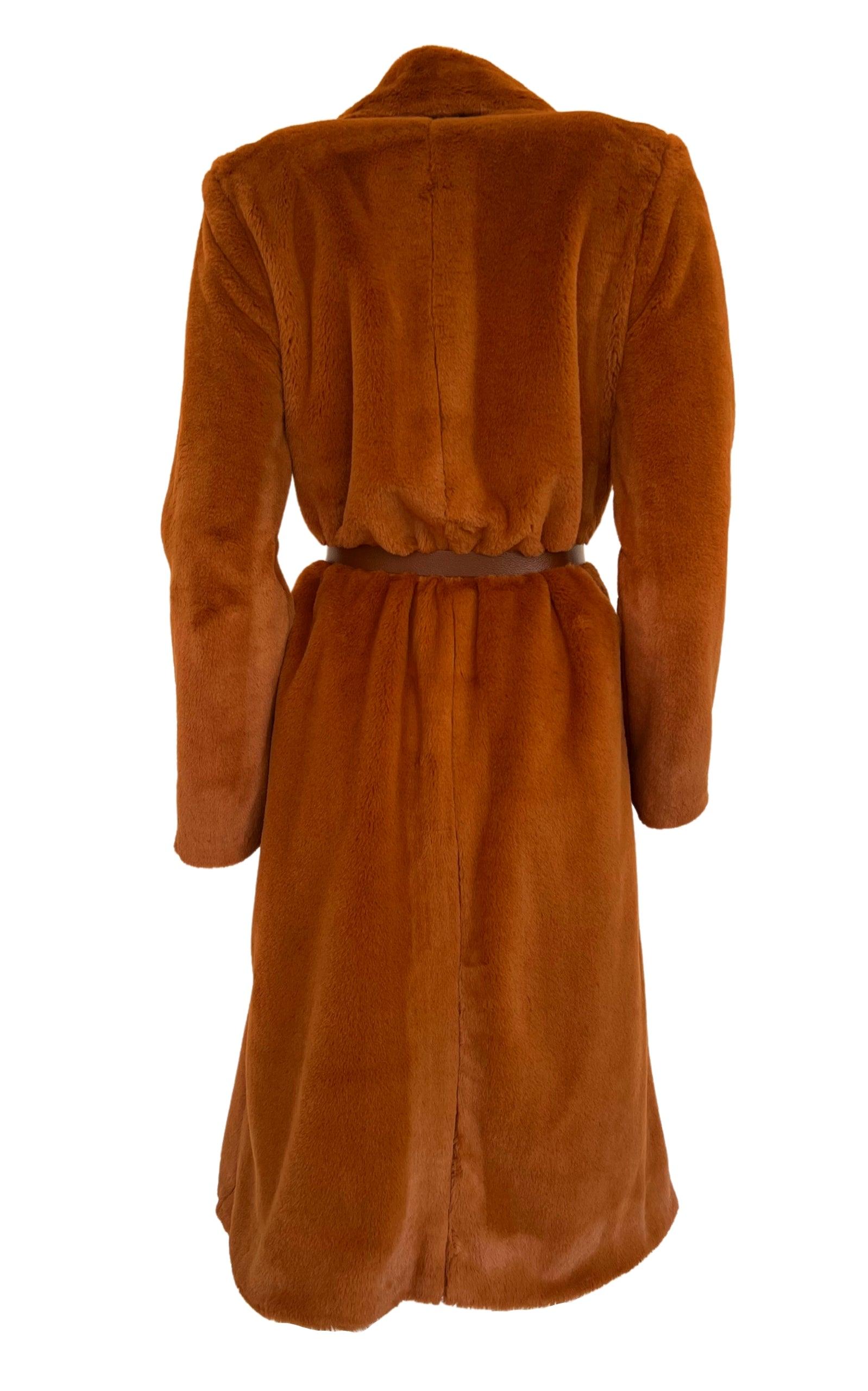 Plush Trench Coat Cult Moda