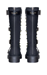 Dioranger Boots in Black Technical Fabric Dior