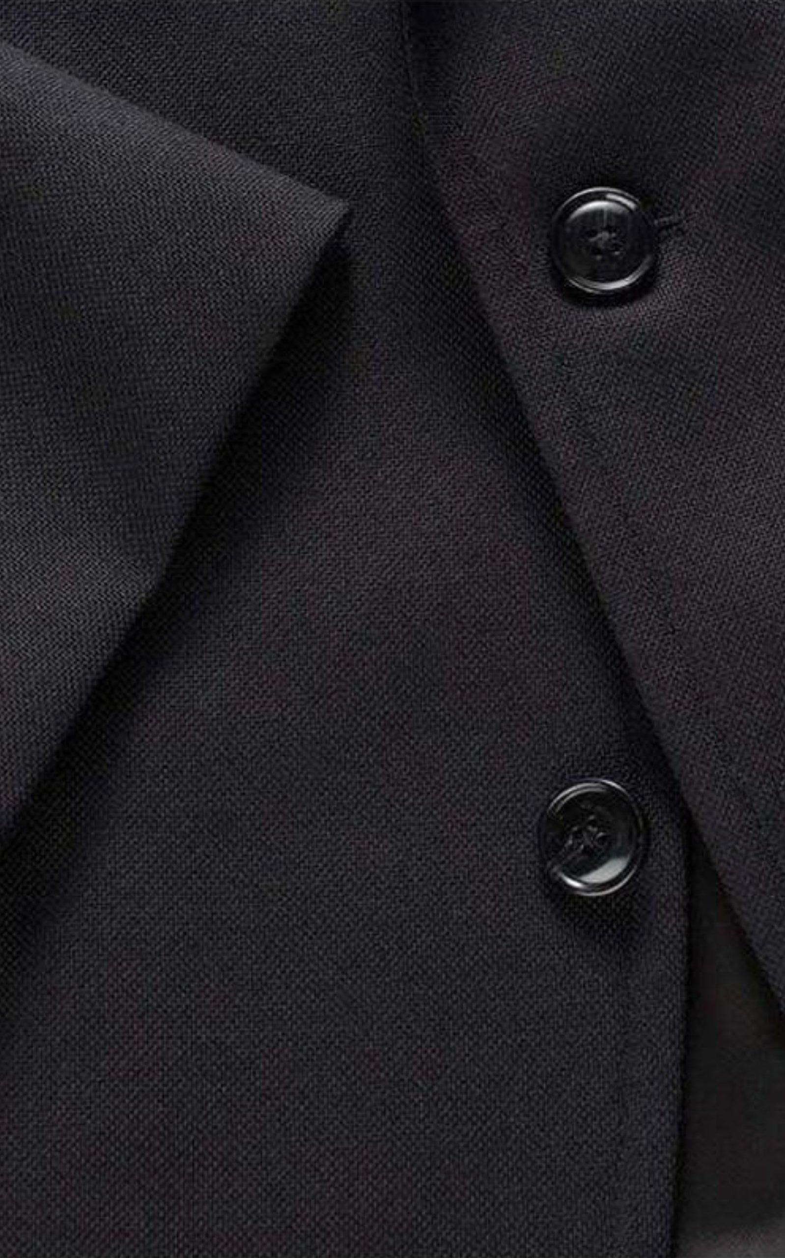 Black Wool Jacket Dries Van Noten