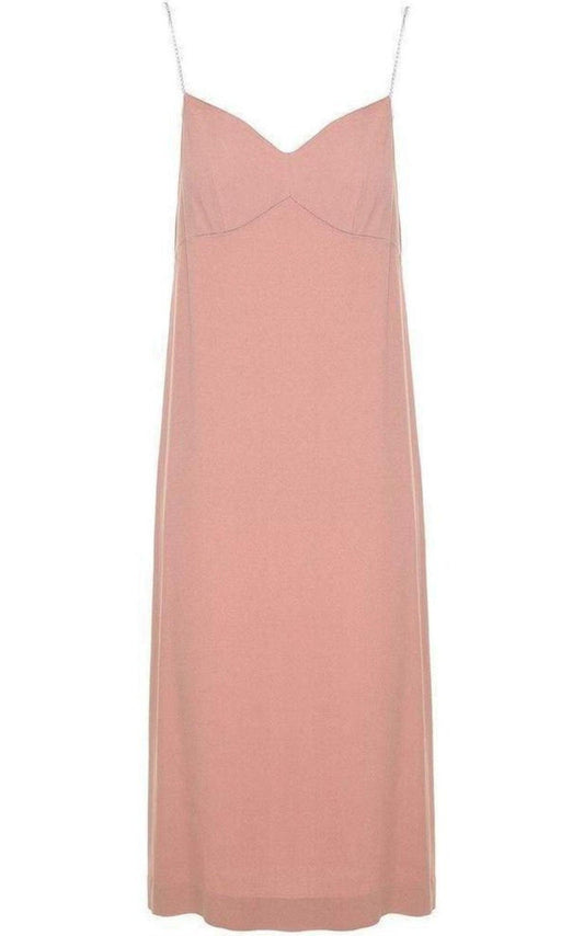 Crystal-embellished Crepe dress Dries Van Noten