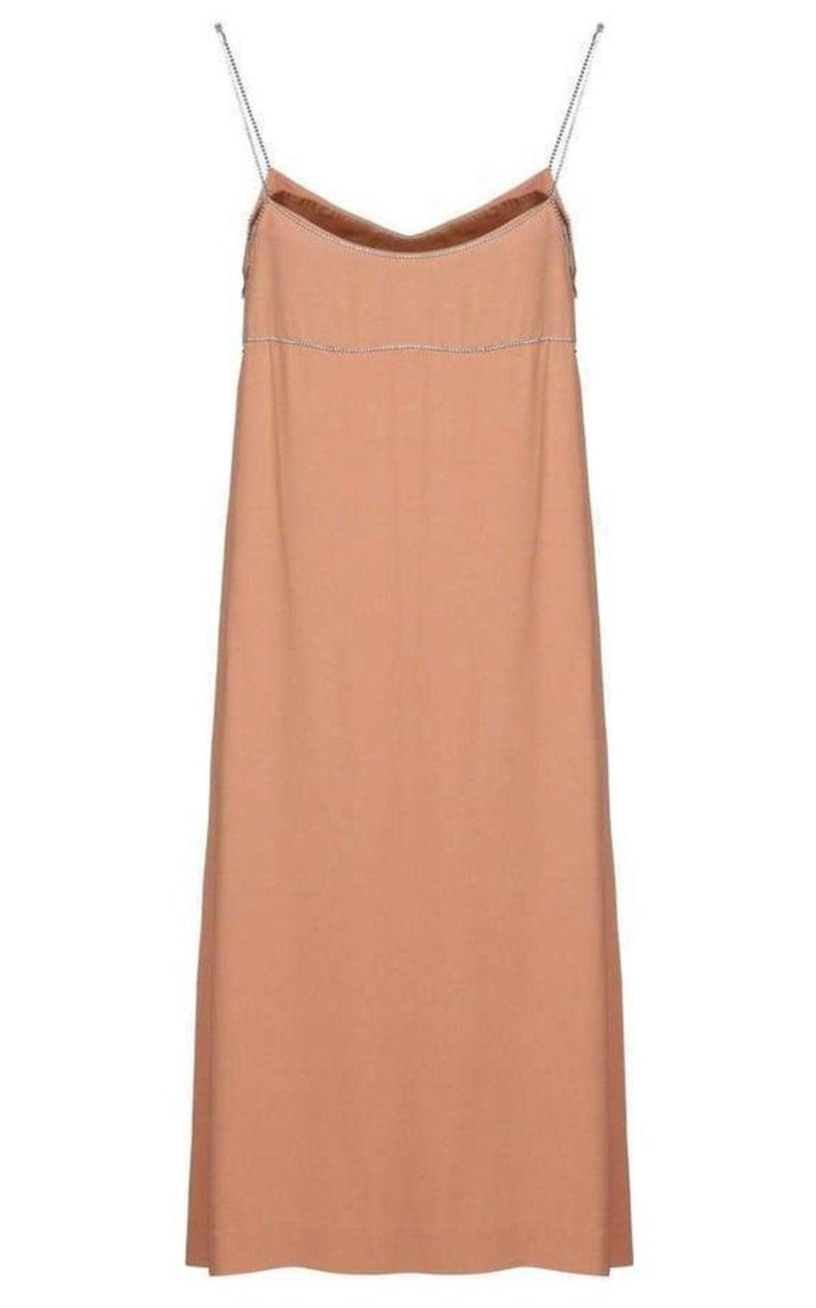 Crystal-embellished Crepe dress Dries Van Noten