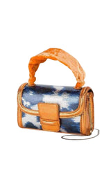 Ikat Print Mini Cross Body Bag Dries Van Noten