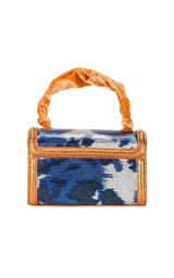 Ikat Print Mini Cross Body Bag Dries Van Noten