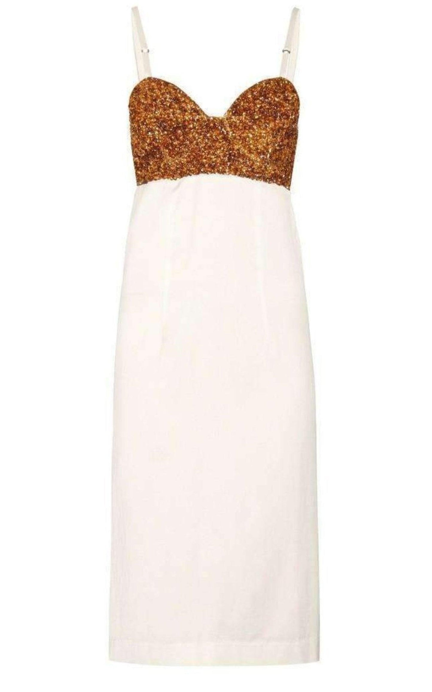 Dries Van Noten Sequin-Embellished Satin Dress