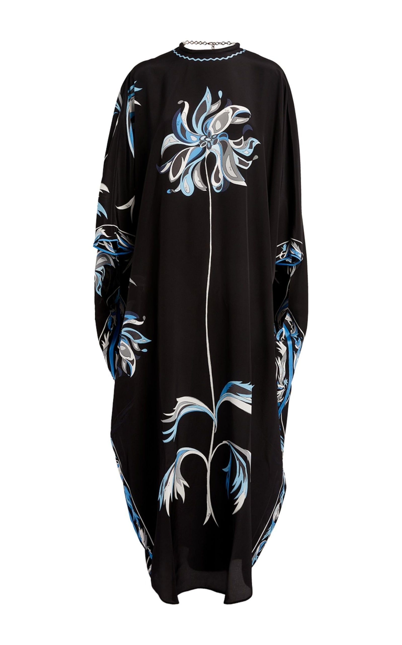 Silk Dalia Print Kaftan Emilio Pucci