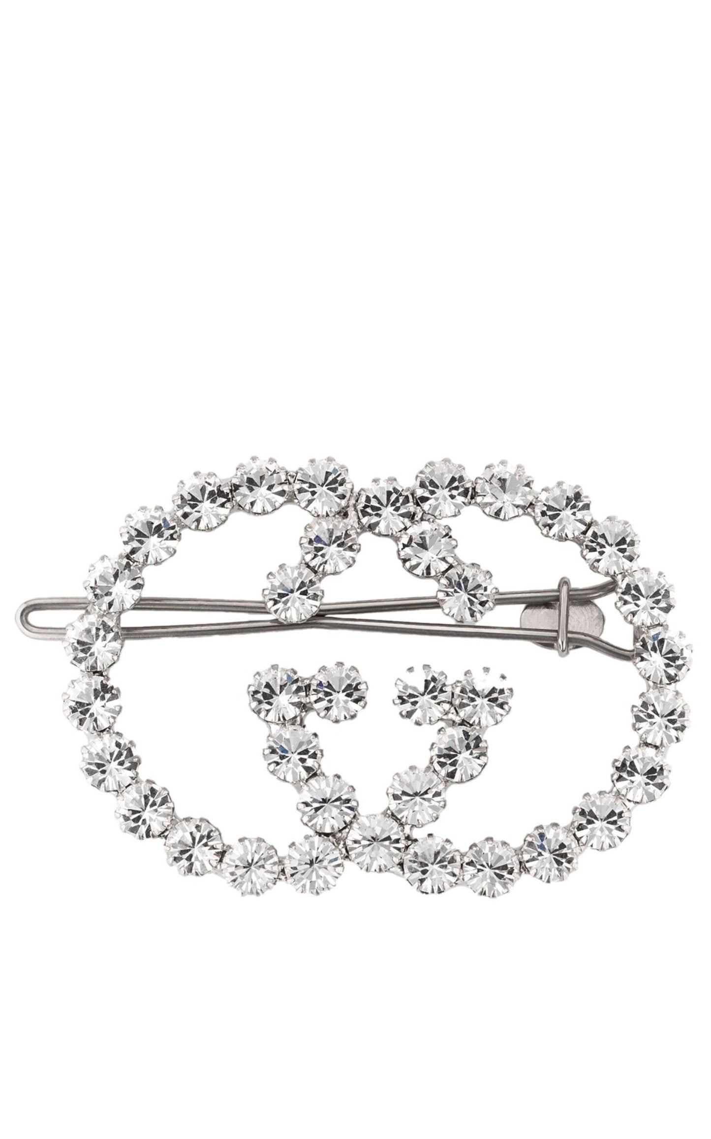 Gucci Crystal-Embellished Interlocking G Hair Clip