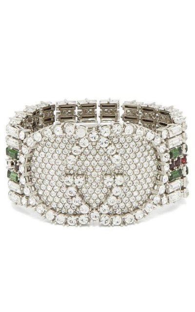 Crystal-embellished Tennis Bracelet Gucci