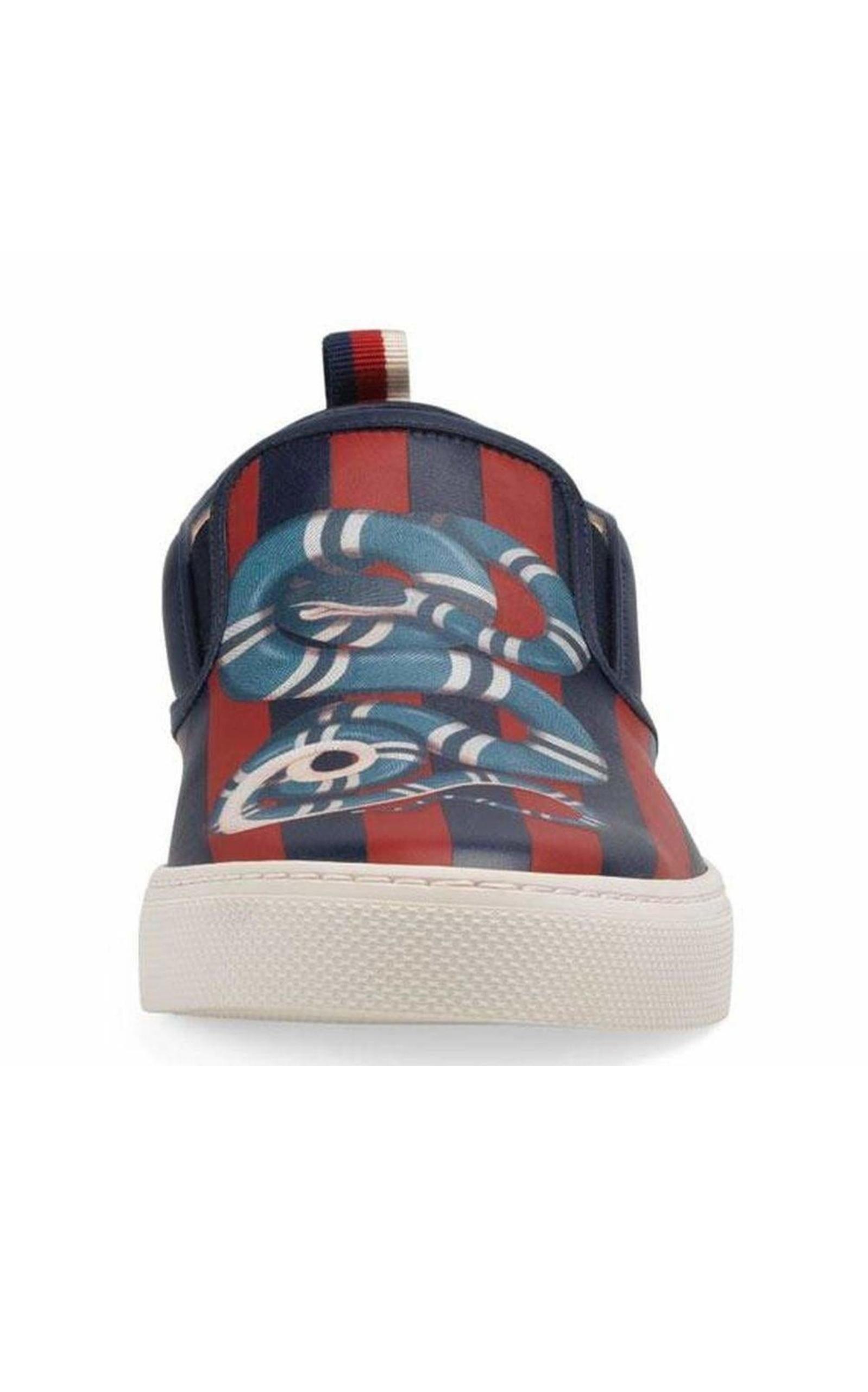 Dublin Print Slip-On Sneaker Gucci