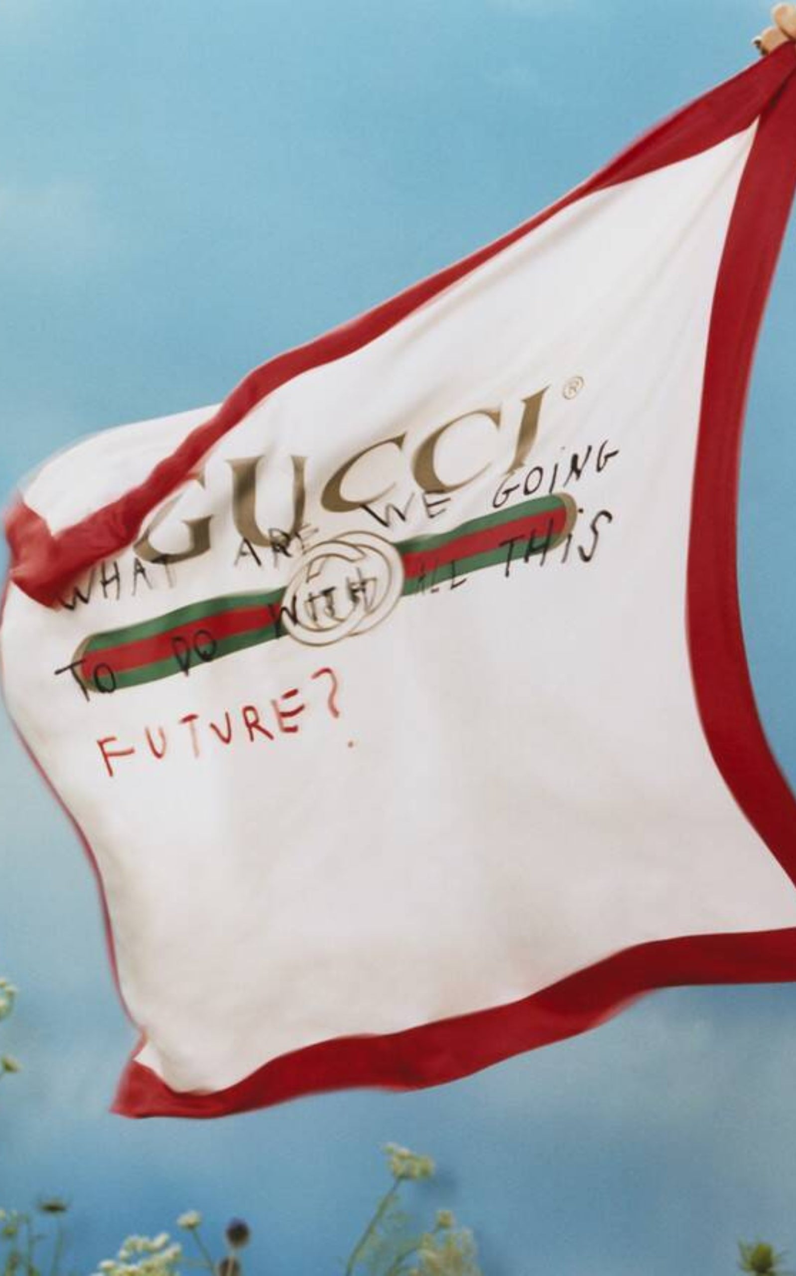 Gucci Future Foulard Silk Scarf