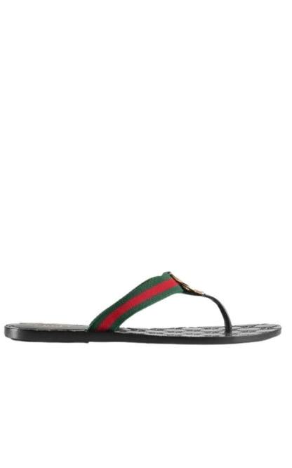 GG Logo Monogram Flip Flop Gucci