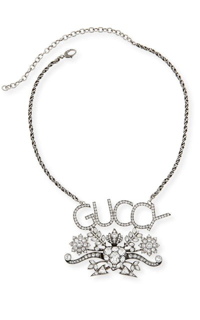 GUCCY Crystal Necklace Gucci